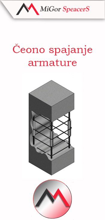 Čeono spajanje armature